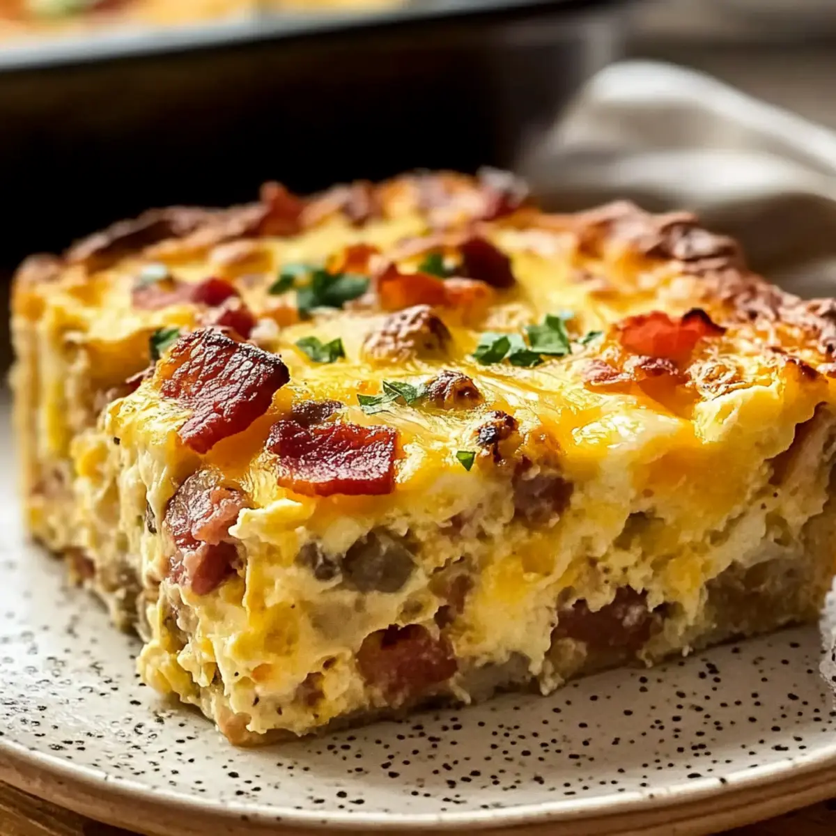 Cracked Egg Breakfast Casserole for Cozy Weekend Mornings