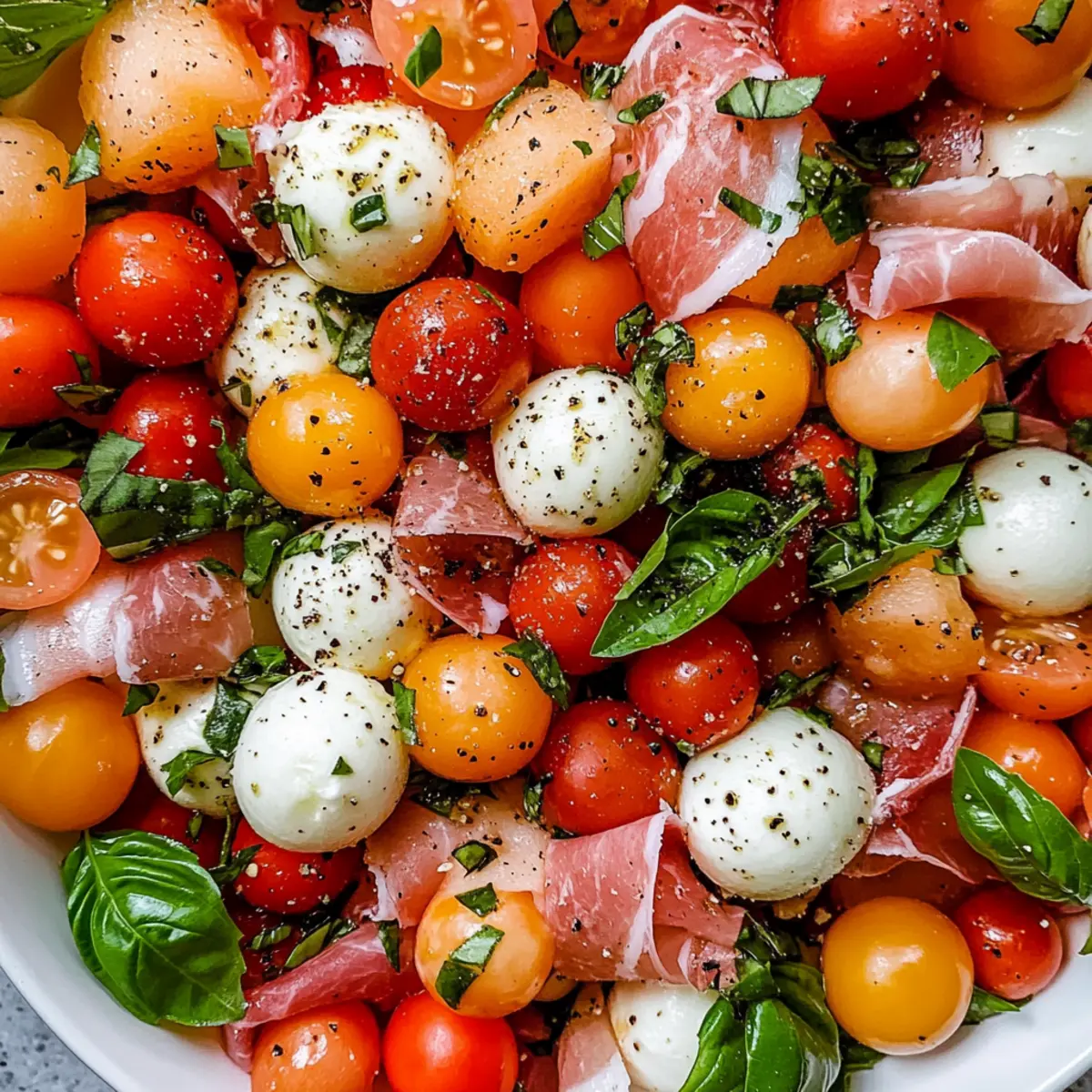 Caprese Melon Salad: A Refreshing Summer Treat You’ll Love