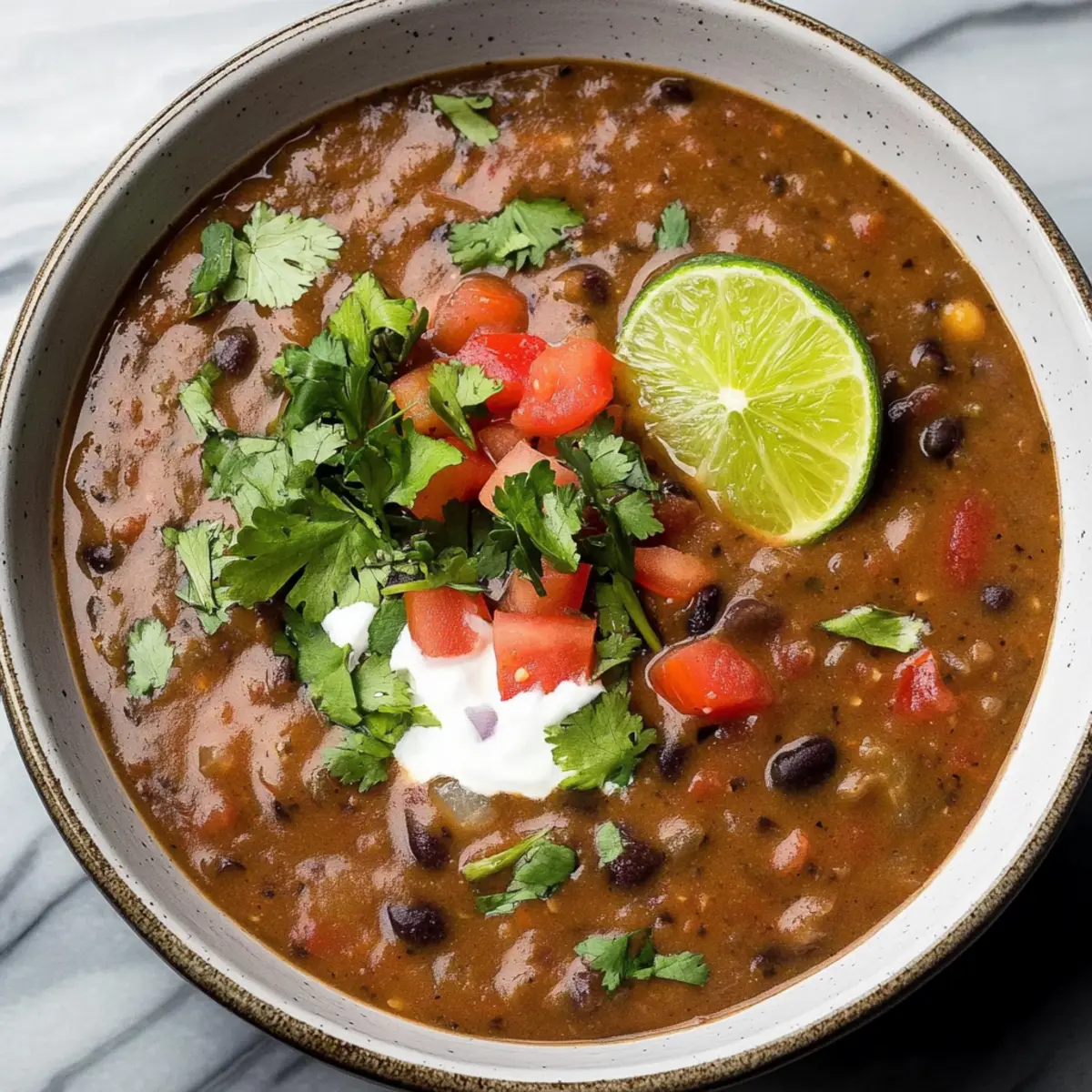 Easy Black Bean Soup That’s Healthy and Full of Flavor