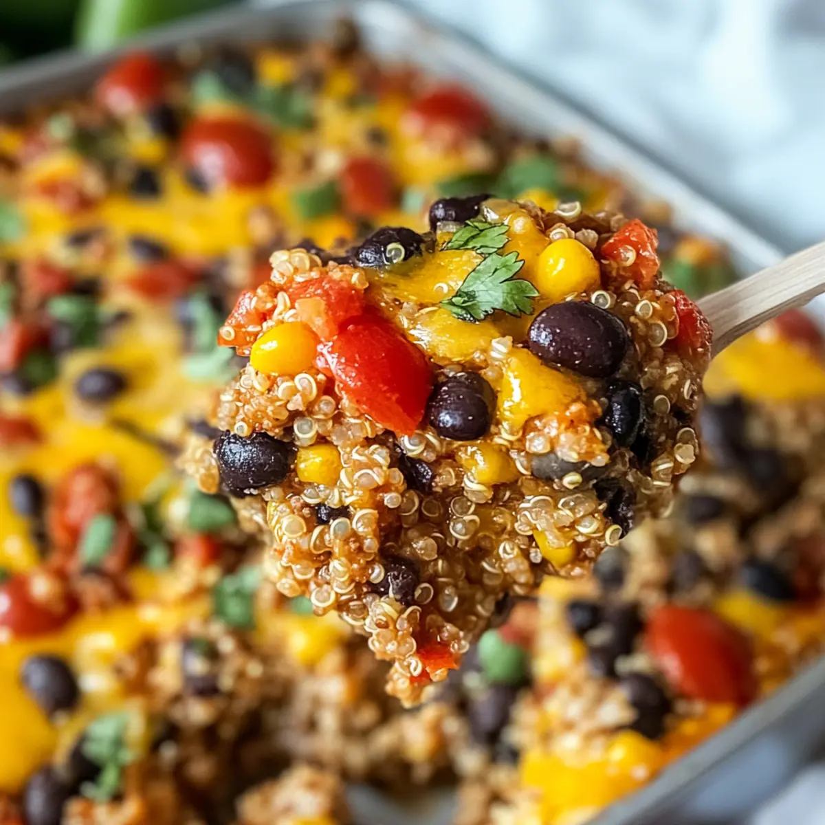 One-Pan Mexican Quinoa Casserole for a Quick Flavor Fix