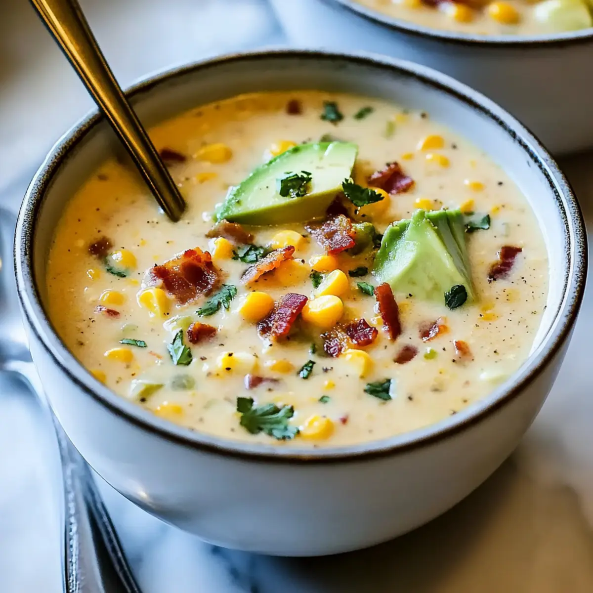 Creamy Roasted Poblano Corn Chowder for Cozy Nights
