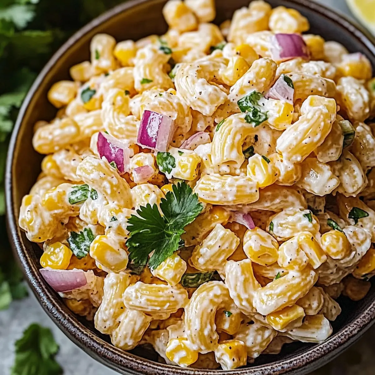 Delicious Mexican Street Corn Pasta Salad for Summer Fun