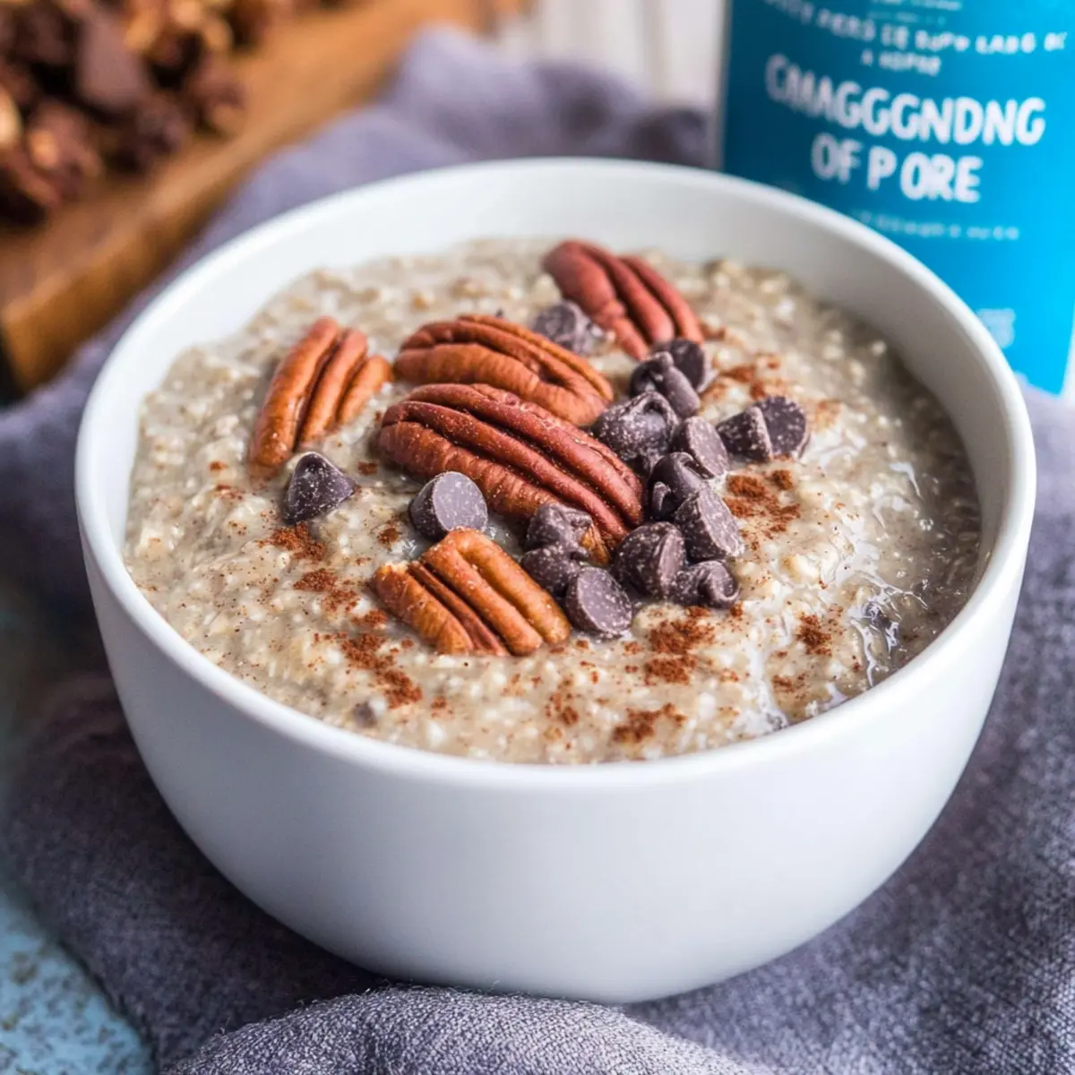 Cozy Grain-Free Gingerbread Porridge for Chilly Mornings