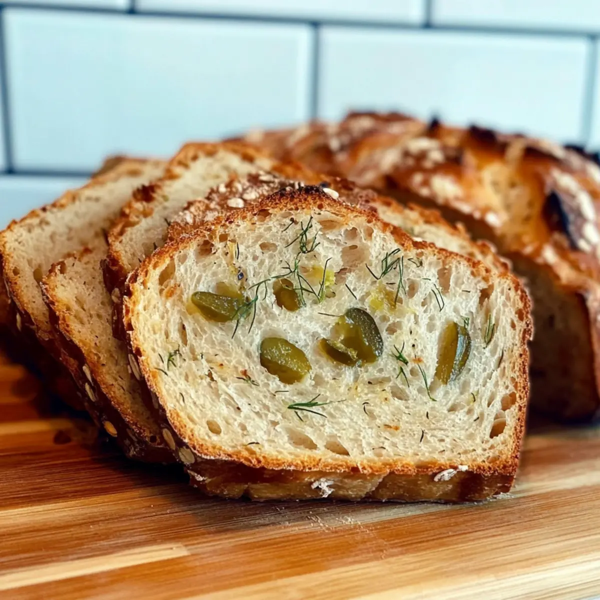 Dill Pickle Sourdough Bread: A Savory Twist for Your Table