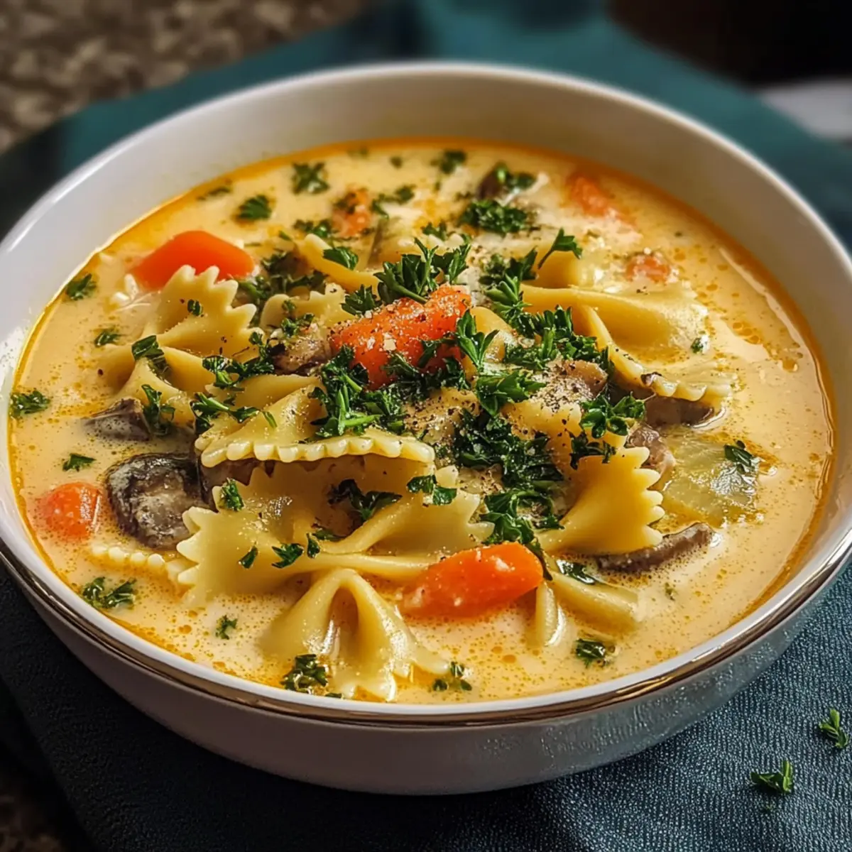 Vegan Creamy Pasta Soup That’s a Warm Hug in a Bowl