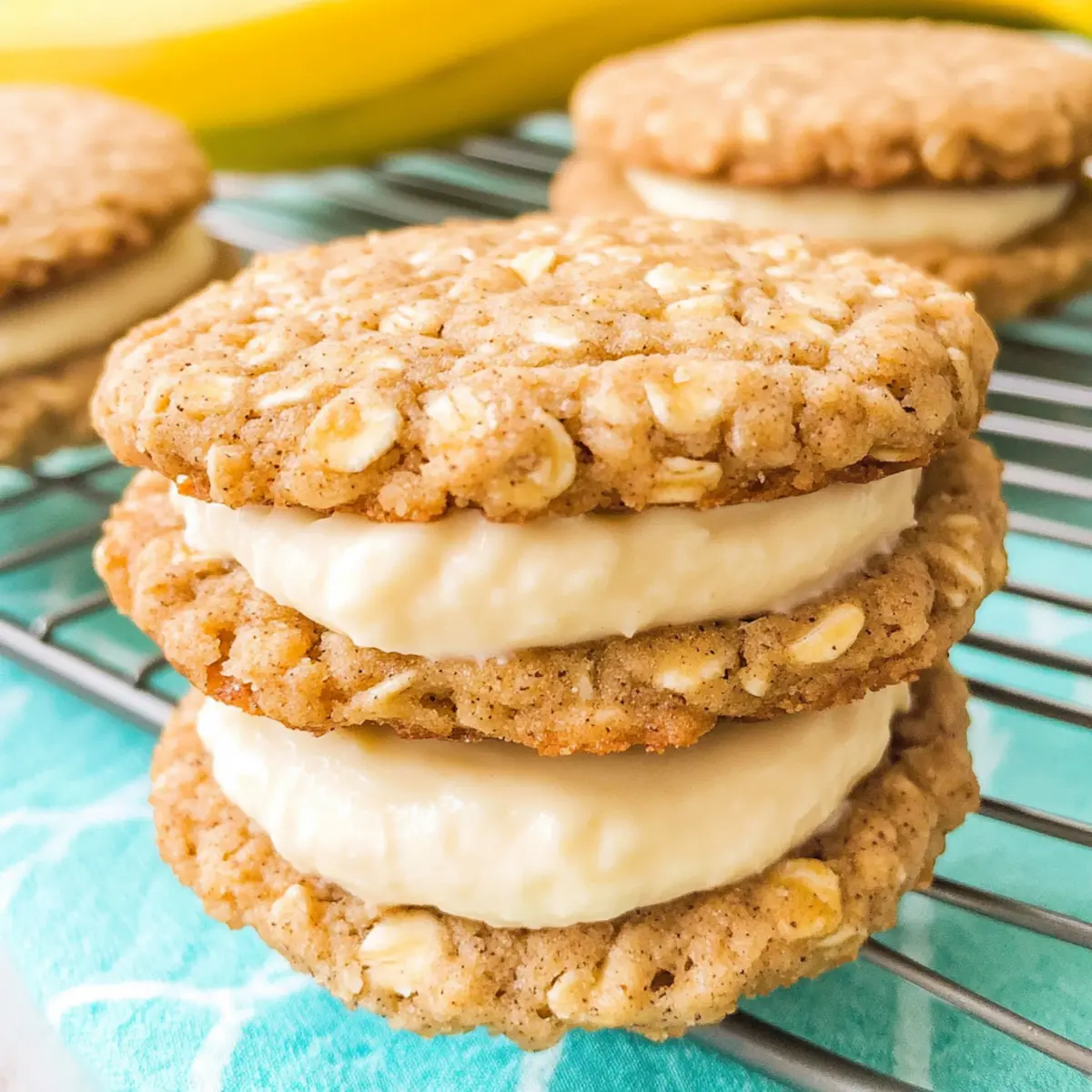 Delicious Banana Oatmeal Cream Pies to Brighten Your Day