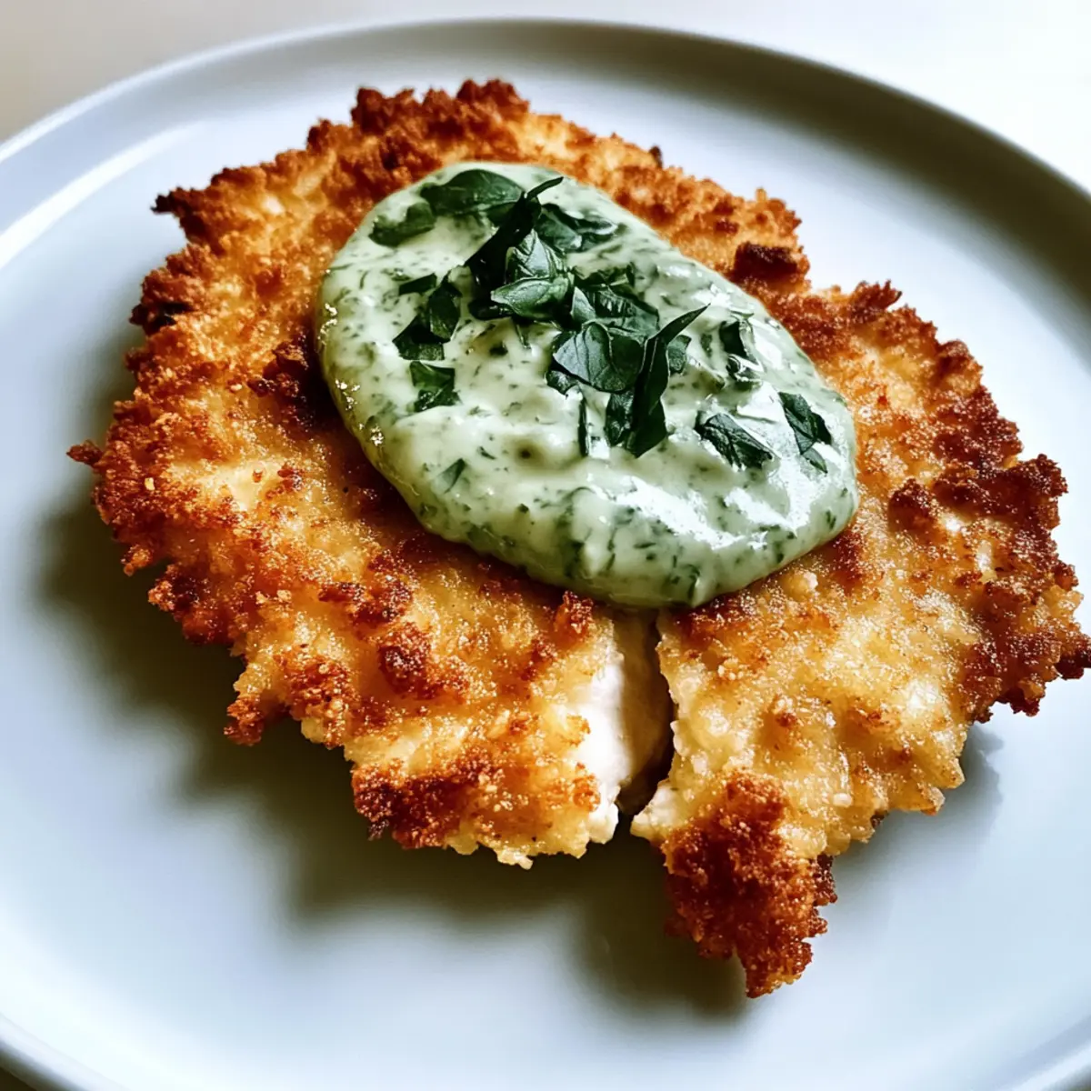 Parmesan Crusted Chicken with Basil Aioli: A Crispy Dream Dinner