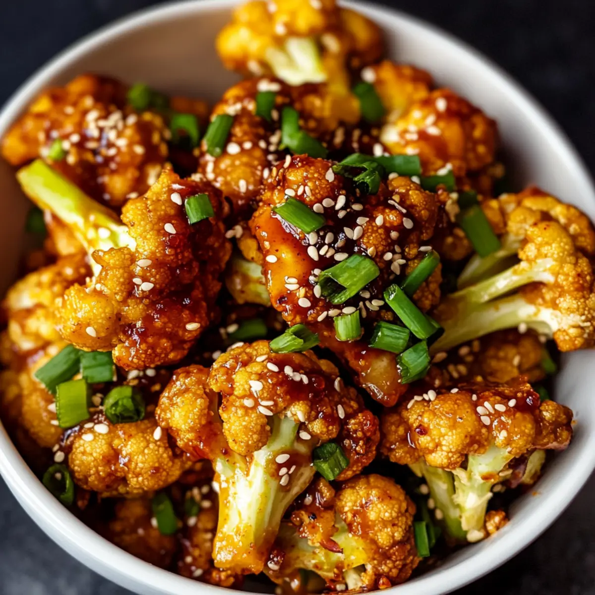 Irresistibly Crispy Spicy Korean Cauliflower Wings Recipe