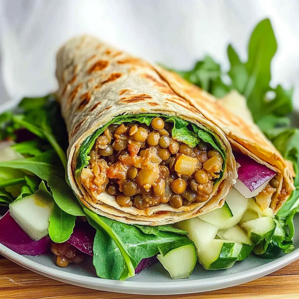 Garlic Chili Lentil Wraps: Flavor-Packed Plant-Based Delights