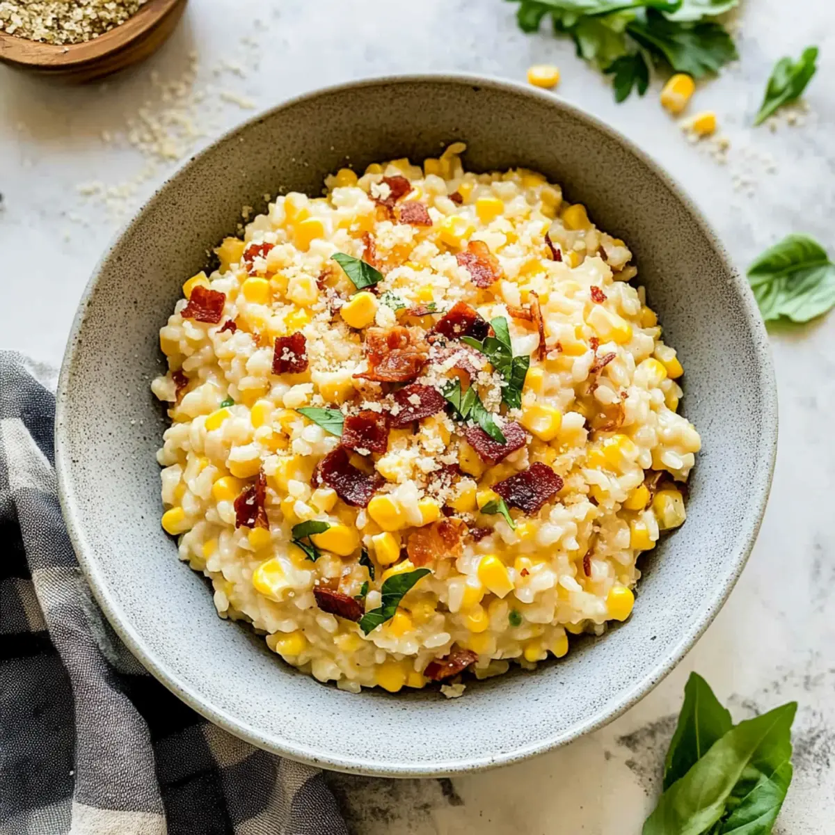 Creamy Sweet Corn Risotto for Cozy Summer Nights