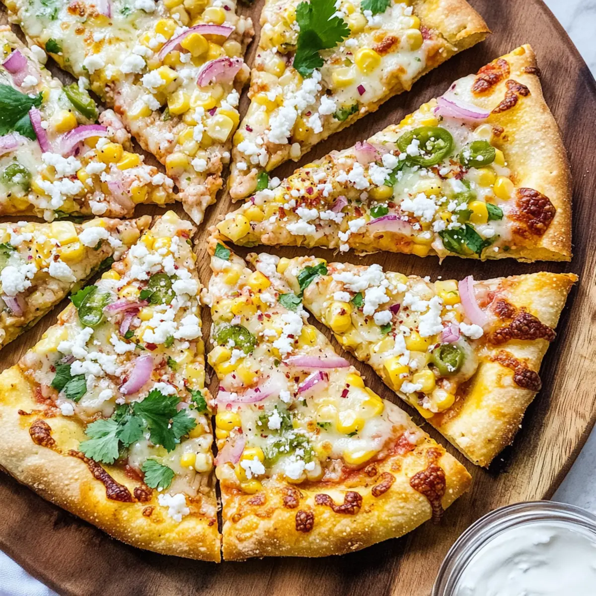 Mexican Street Corn Pizza: A Flavorful Twist on Tradition