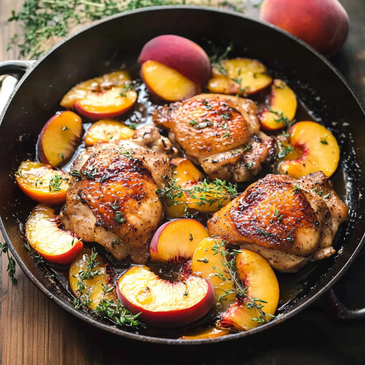 Delicious Chicken with Peaches: A 30-Minute Summer Delight