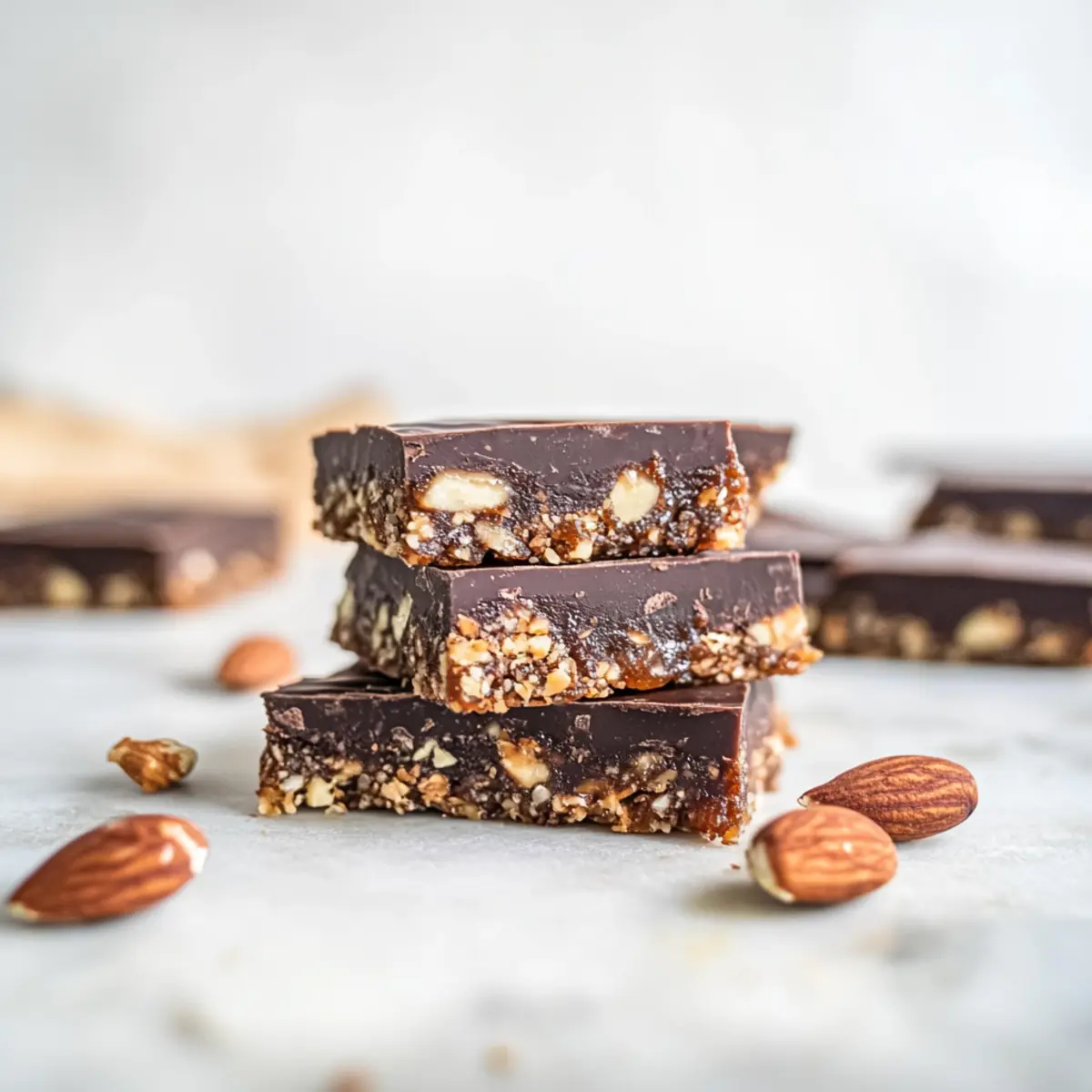 Healthy Chocolate Date Nut Bars You’ll Crave Daily