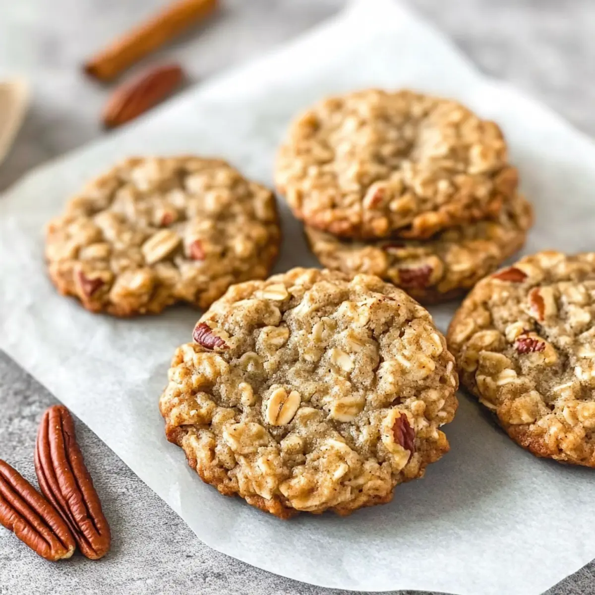 Cozy Oatmeal Chai Cookies with Pecans for Fall Bliss