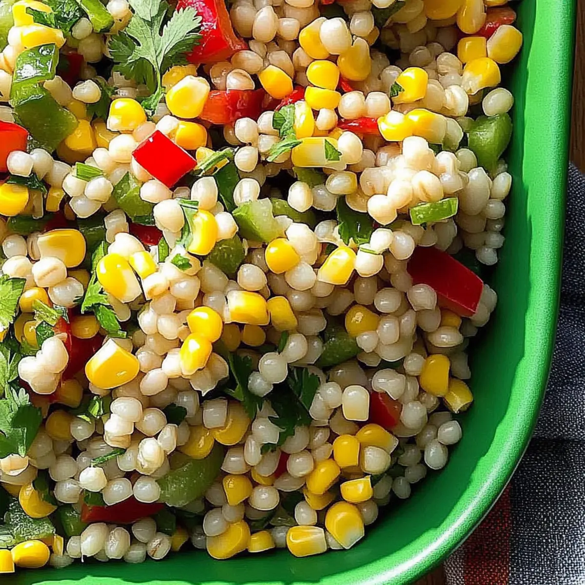 Vibrant Barley Corn Salad That's Perfect for Summer Gatherings