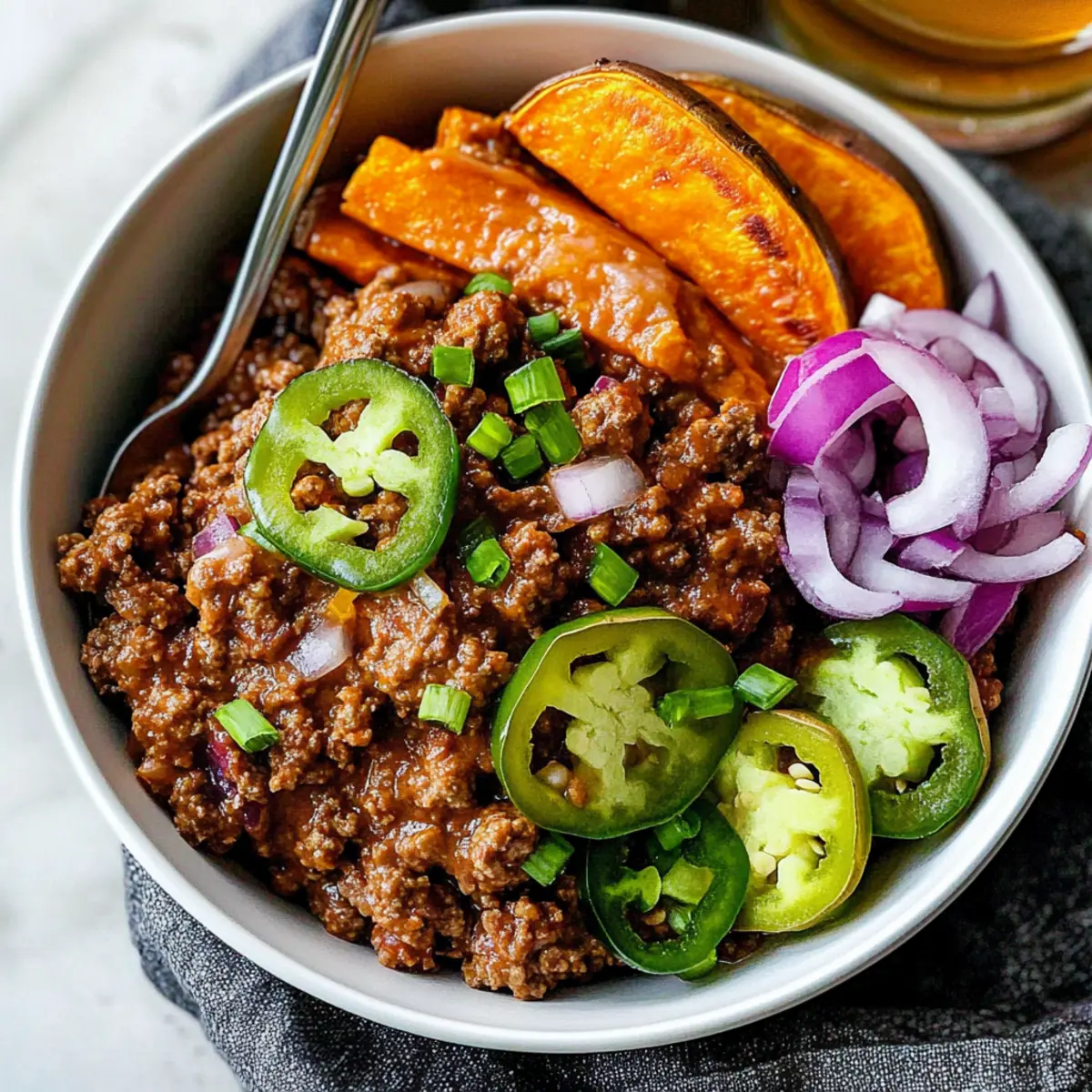 Sloppy Joe Sweet Potato Bowls: Comfort Food Made Easy