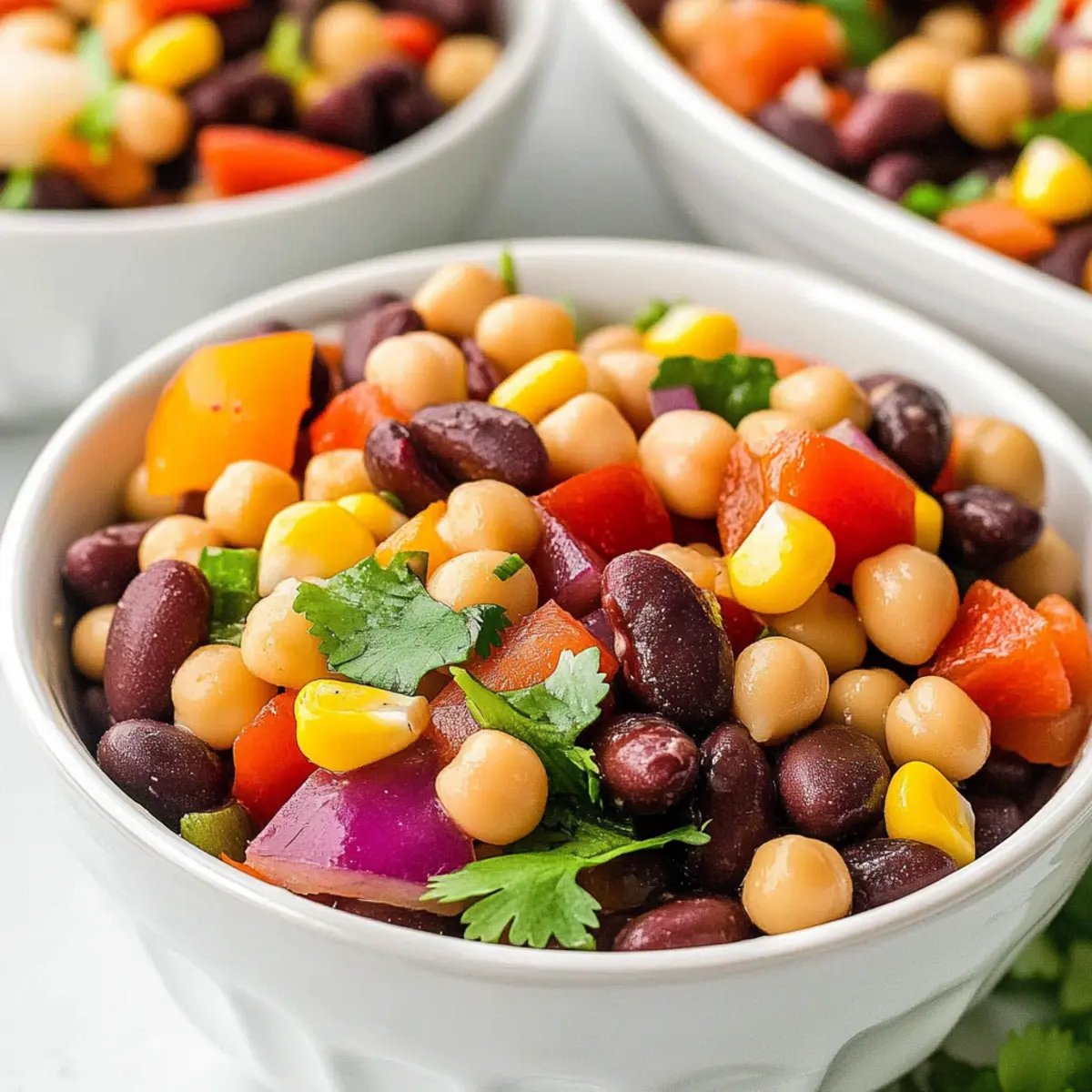 Delicious Dense Bean Salad for Easy Meal Prep Bliss
