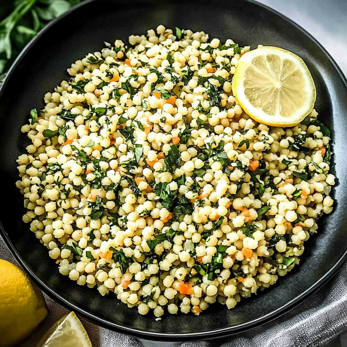 Zesty Lemon Herb Couscous: A Fresh Twist on Comfort Food