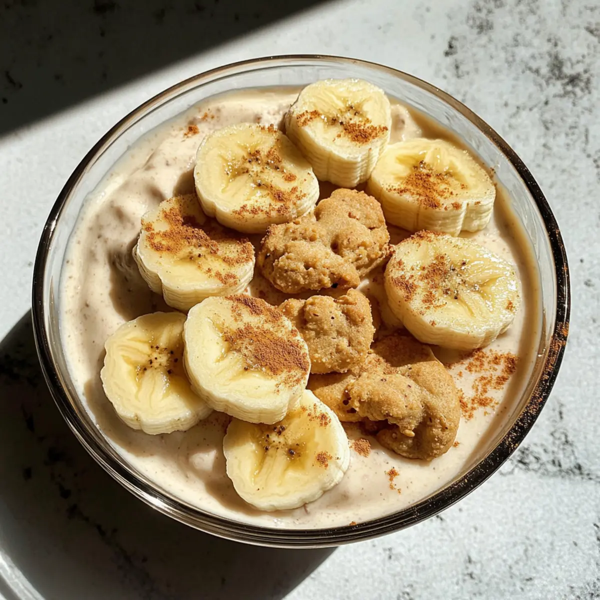 Creamy Cottage Cheese Banana Pudding for Guilt-Free Indulgence