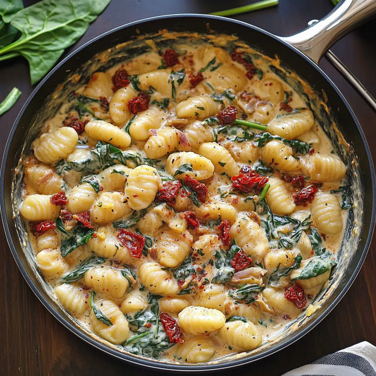 Savor Every Bite: Creamy Tuscan Gnocchi in 20 Minutes