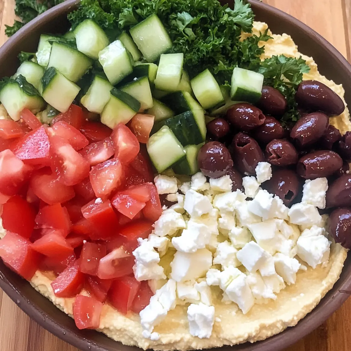 Savor the Flavorful 7 Layer Greek Hummus Dip for Any Party
