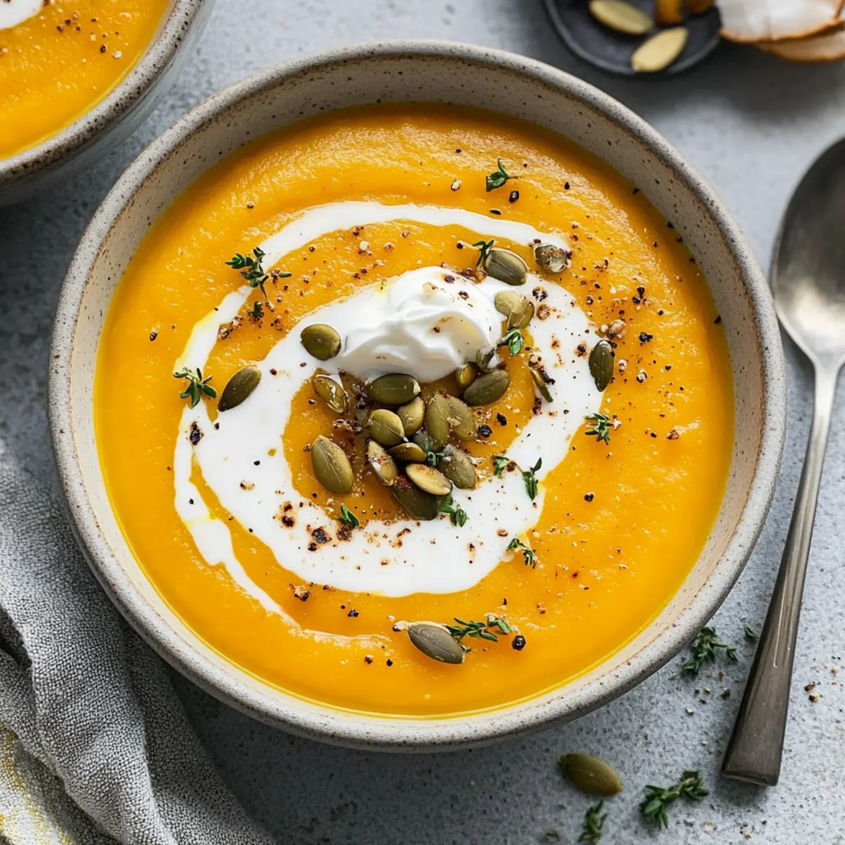 Butternut Squash Soup: Cozy Comfort for Chilly Days