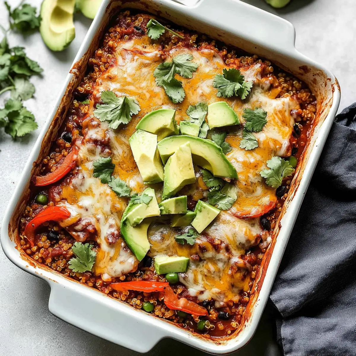 Savory Chicken Enchilada Quinoa Bake for Easy Weeknight Dinners