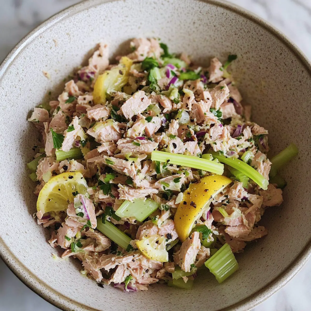 Zesty Lemon Herb Tuna Salad for Quick Weeknight Wins