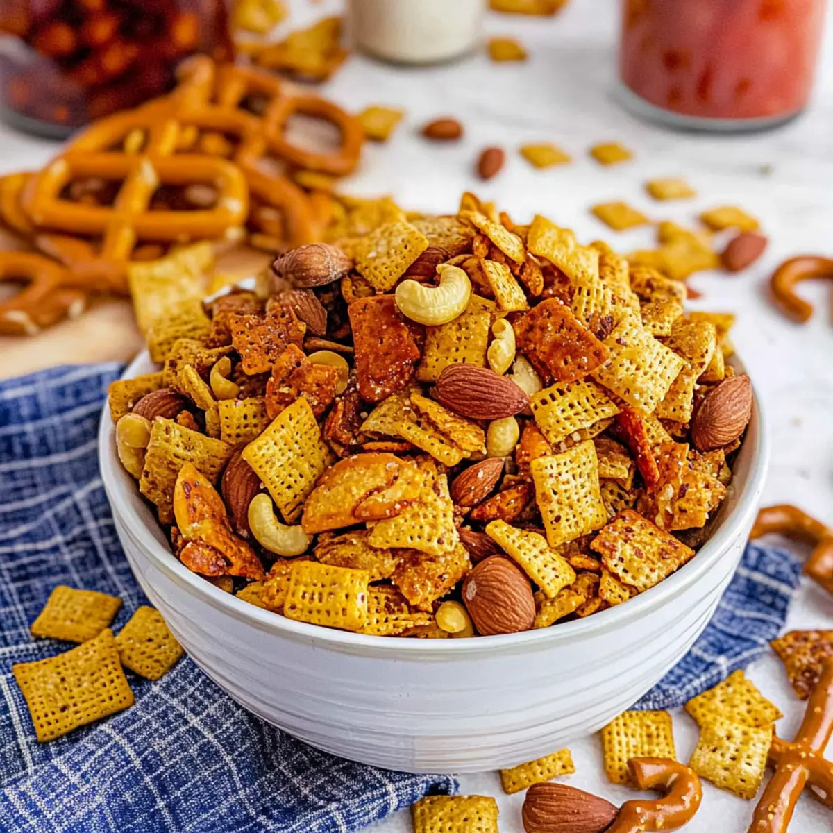 Spicy Chex Mix: Your Go-To Zesty Snack for Any Gathering