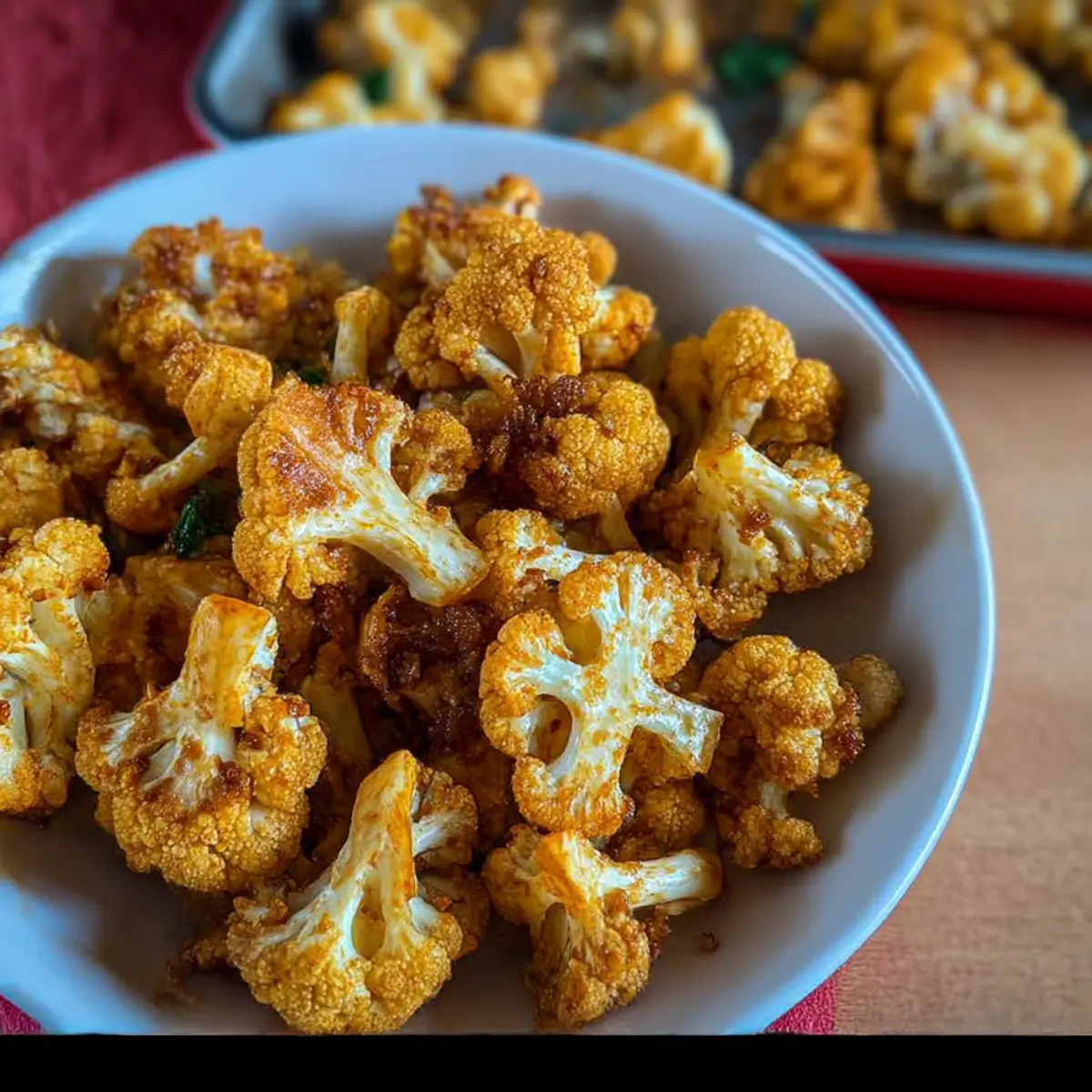 Sweet & Spicy Roasted Cauliflower to Transform Your Dinner