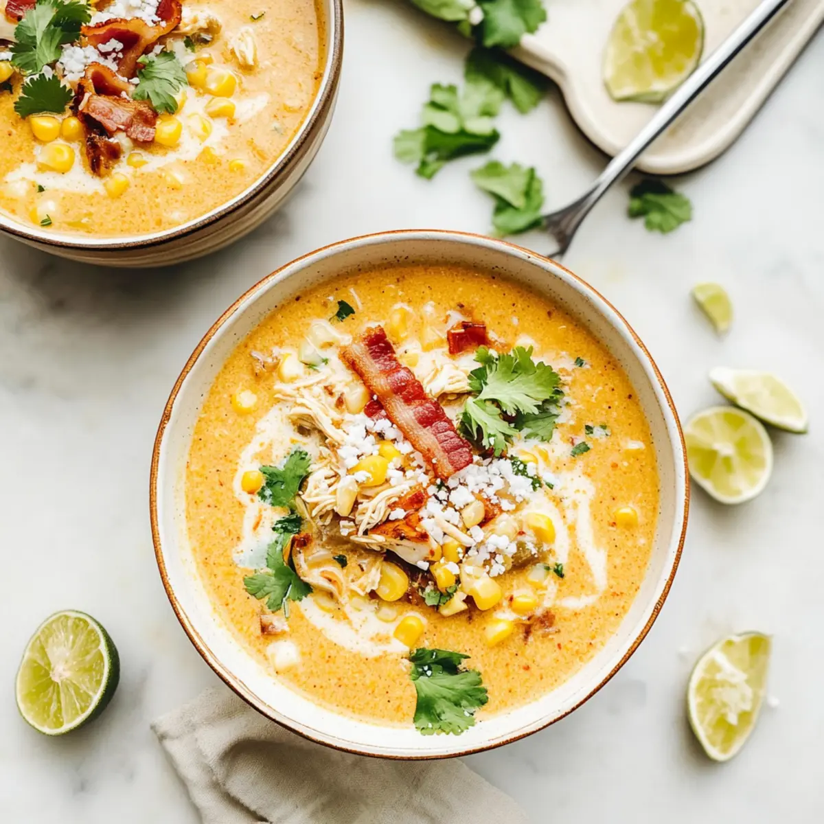 Cozy Slow Cooker Mexican Street Corn Soup for Chilly Nights