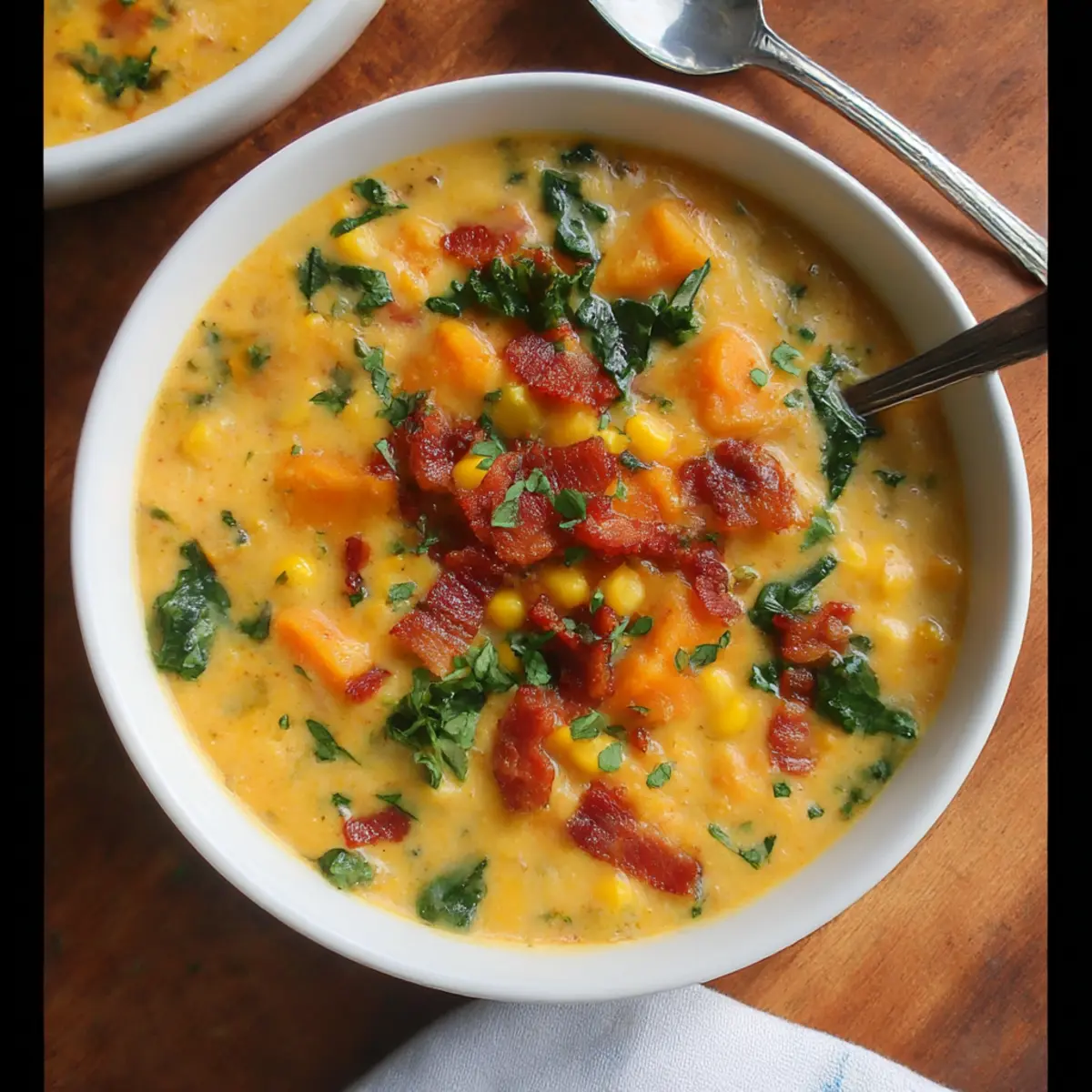 Hearty Sweet Potato Corn Chowder for Cozy Nights