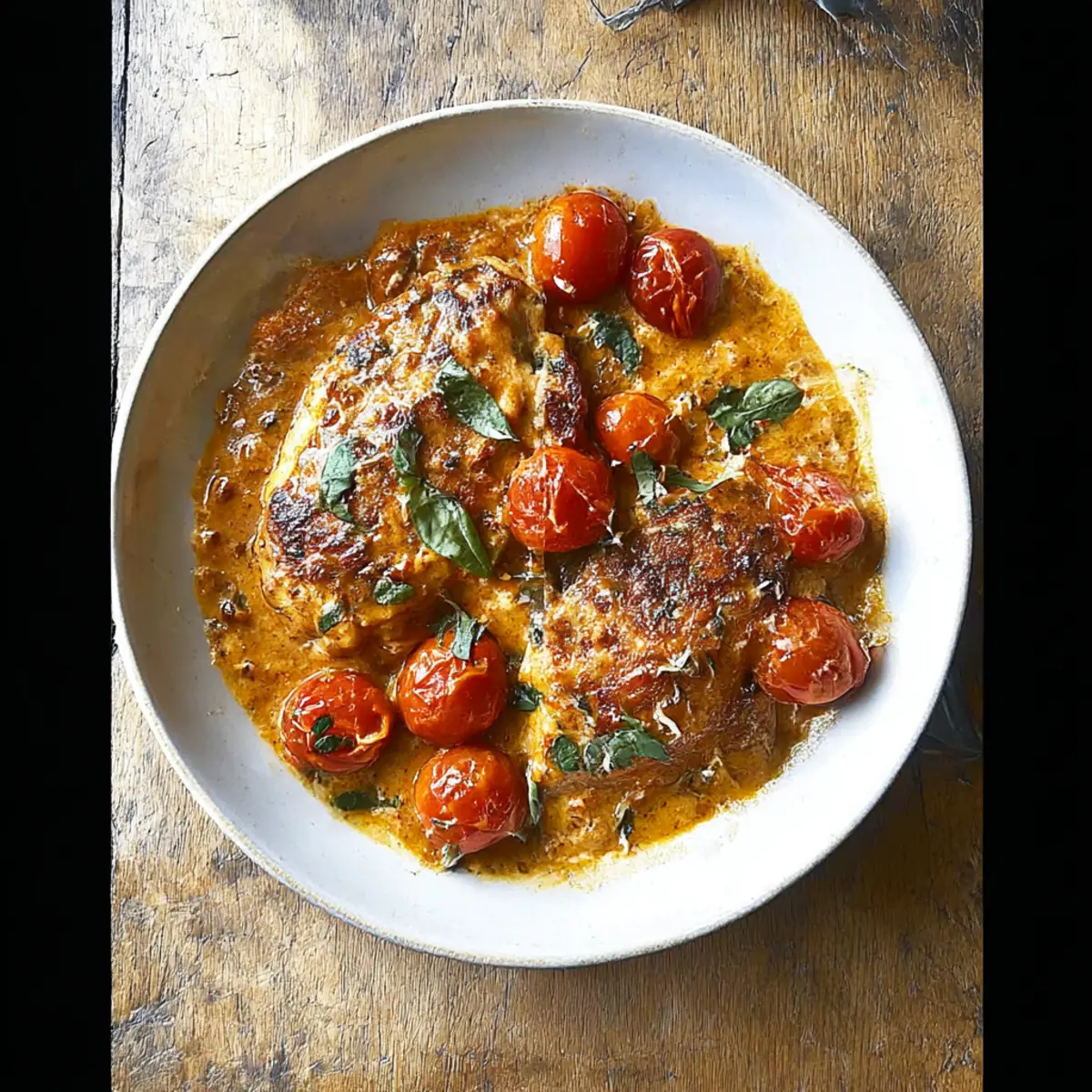 Creamy Red Pesto Chicken: A Comforting One-Skillet Delight