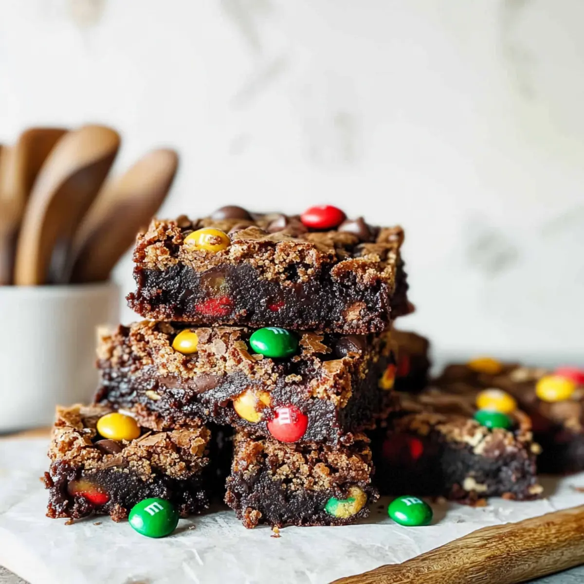 Monster Cookie Fudgy Brownies: Your New Favorite Indulgence