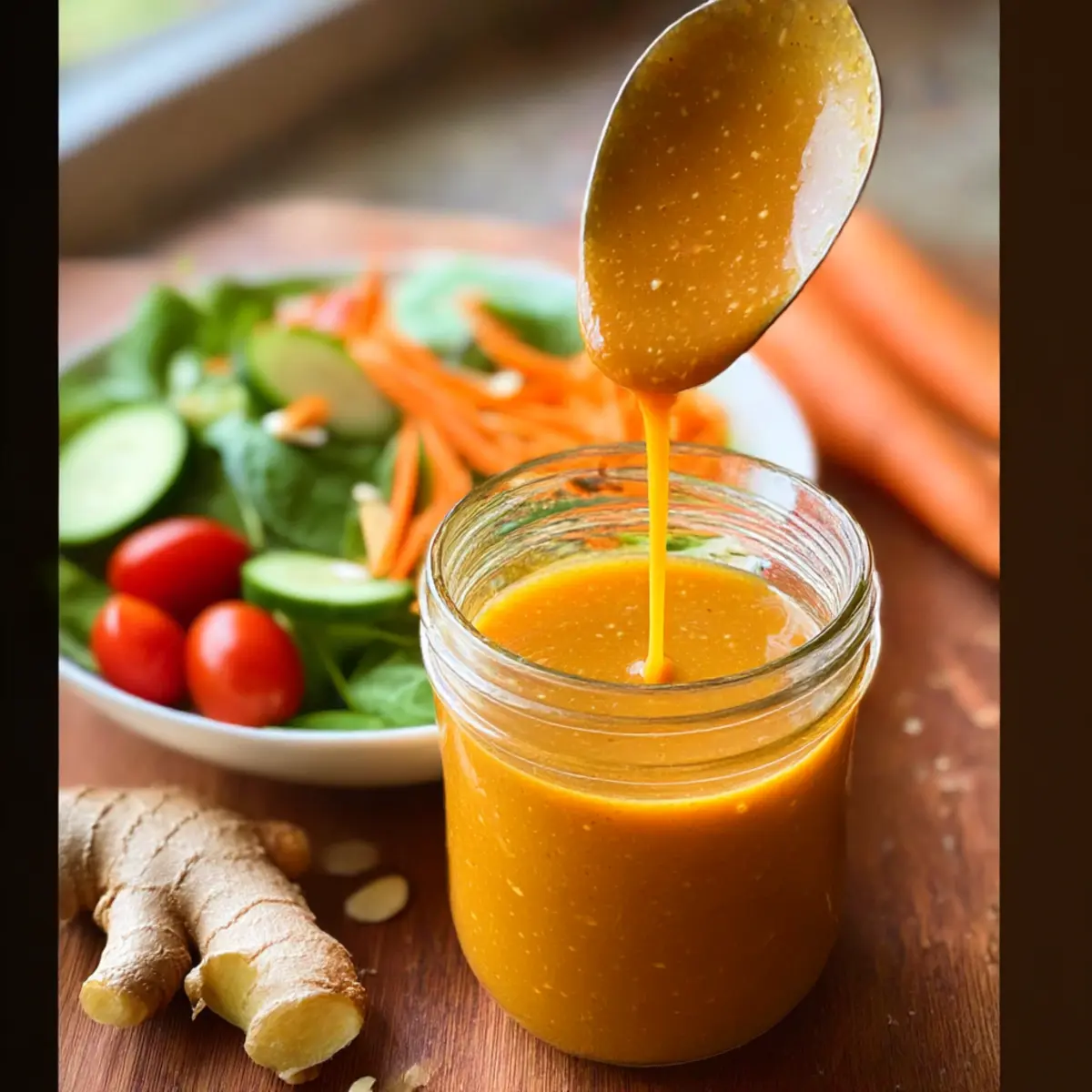Zesty Japanese Ginger Salad Dressing for Vibrant Meals