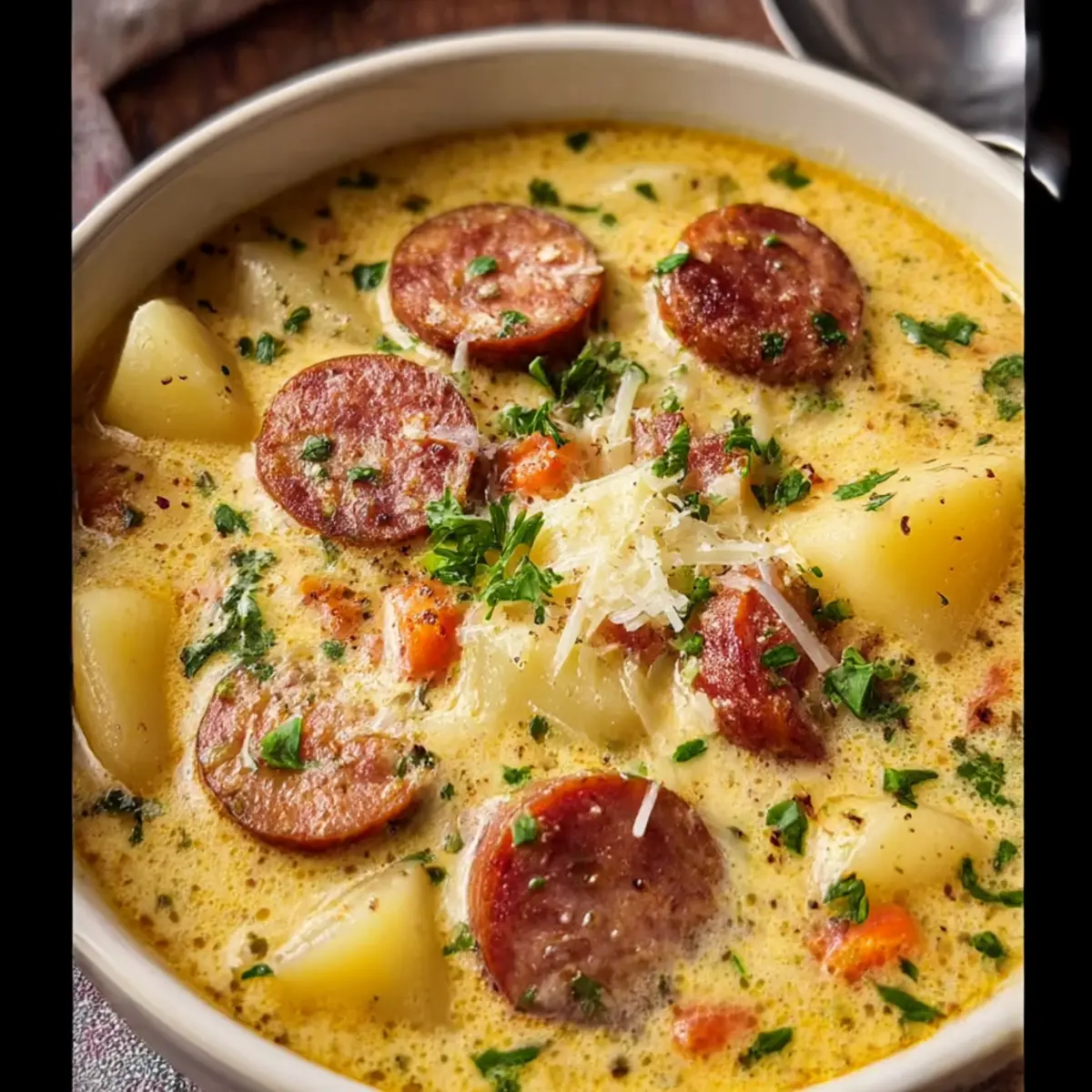 Hearty Kielbasa Potato Soup for Cozy Nights In