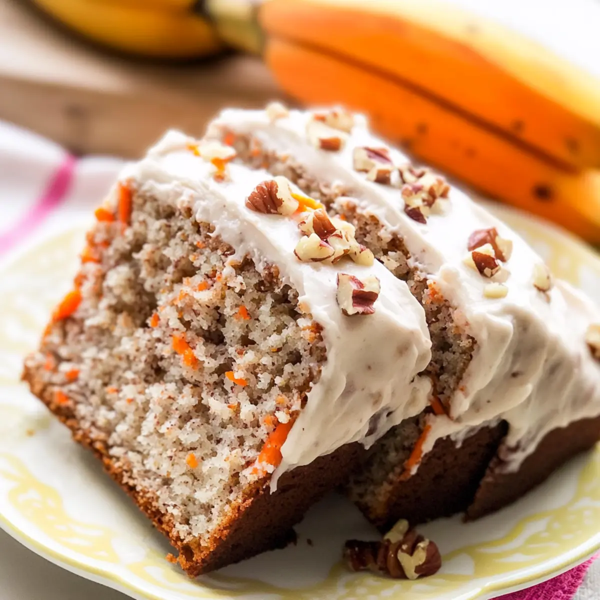 Moist Carrot Cake Banana Bread for Ultimate Comfort Baking