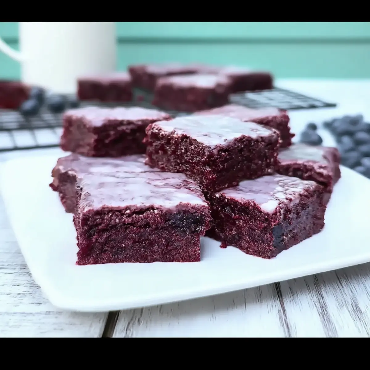 Chewy Fresh Blueberry Brownies That You'll Love to Bake