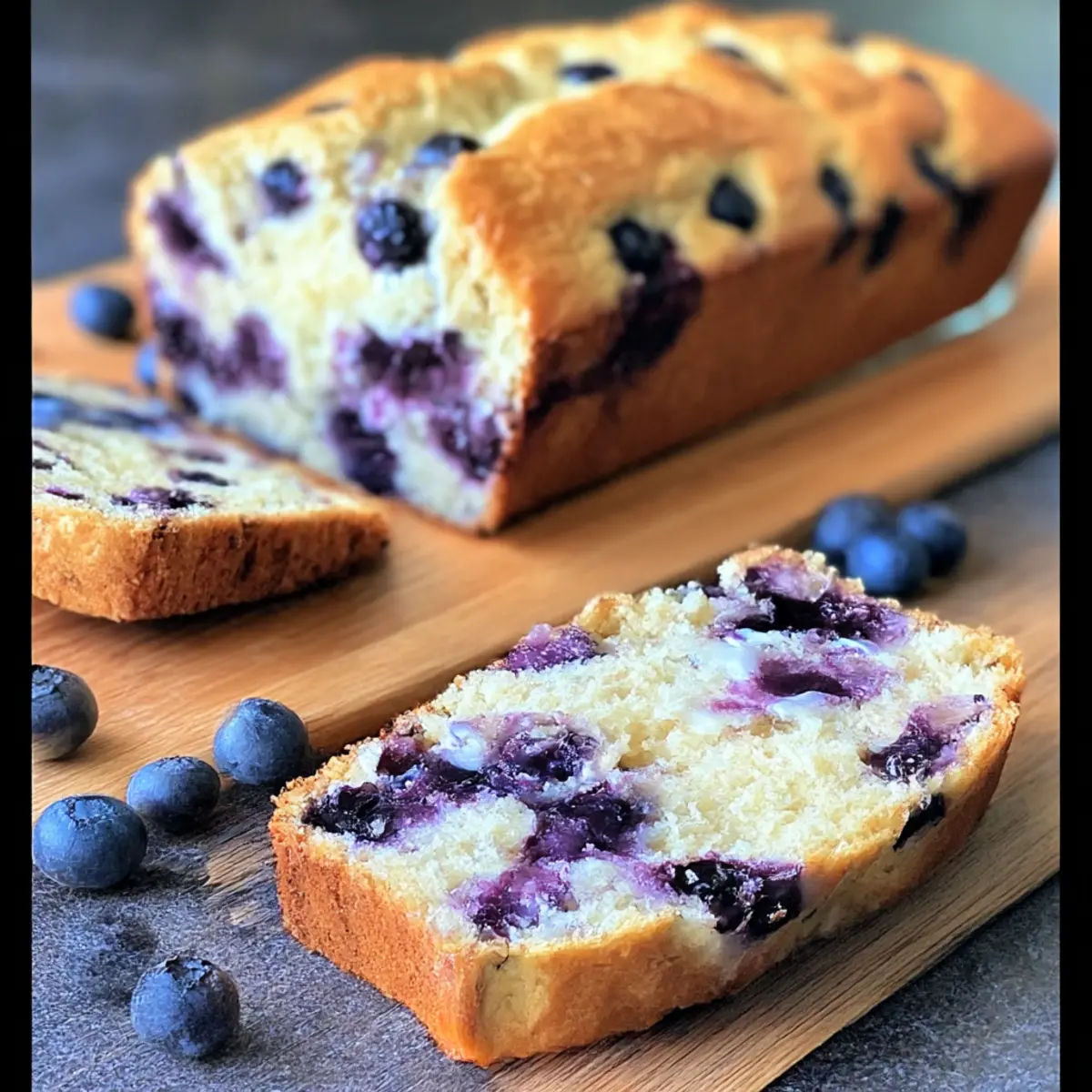 Moist Blueberry Cream Cheese Bread That Will Brighten Mornings