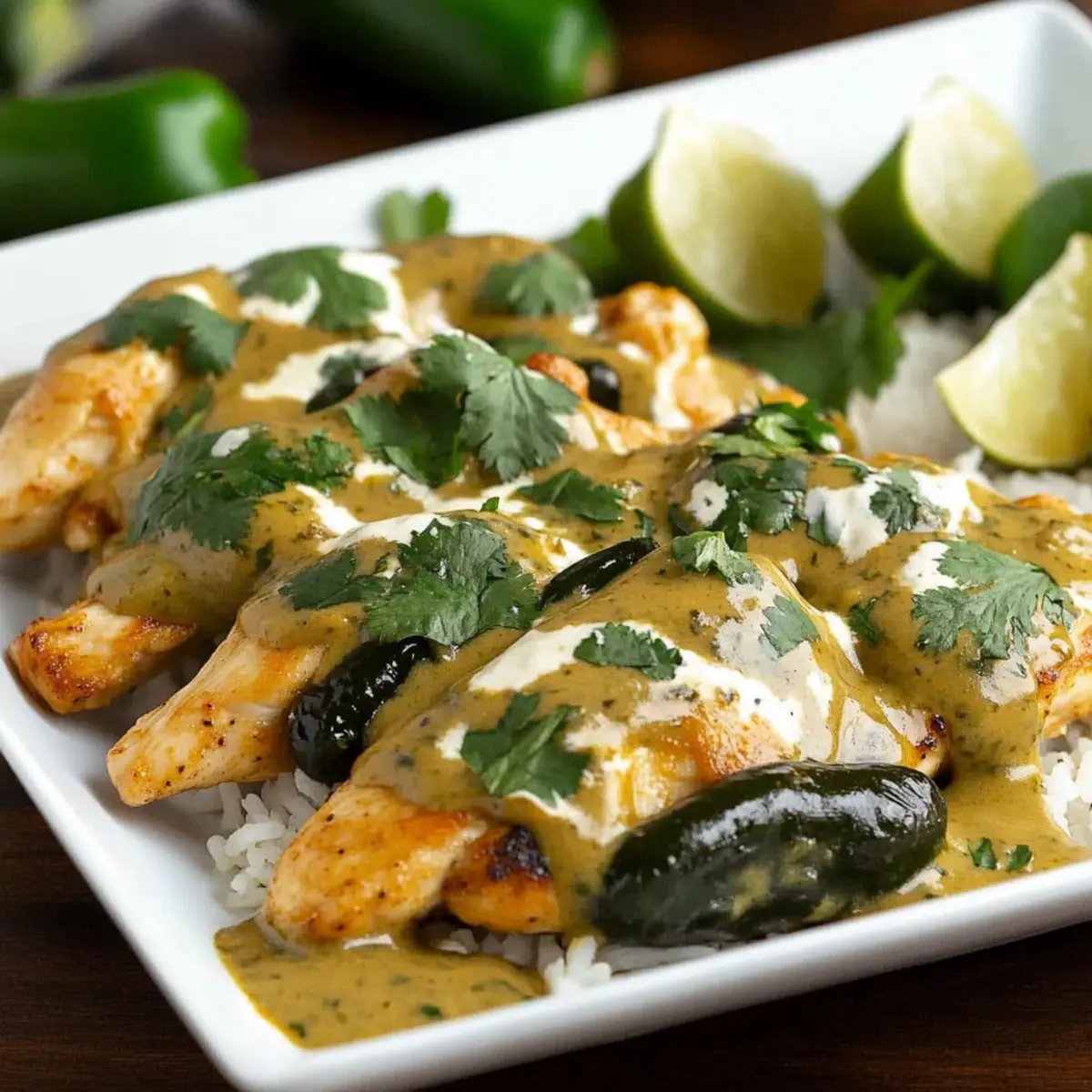 Creamy Chicken Poblano Recipe for a Cozy Night In