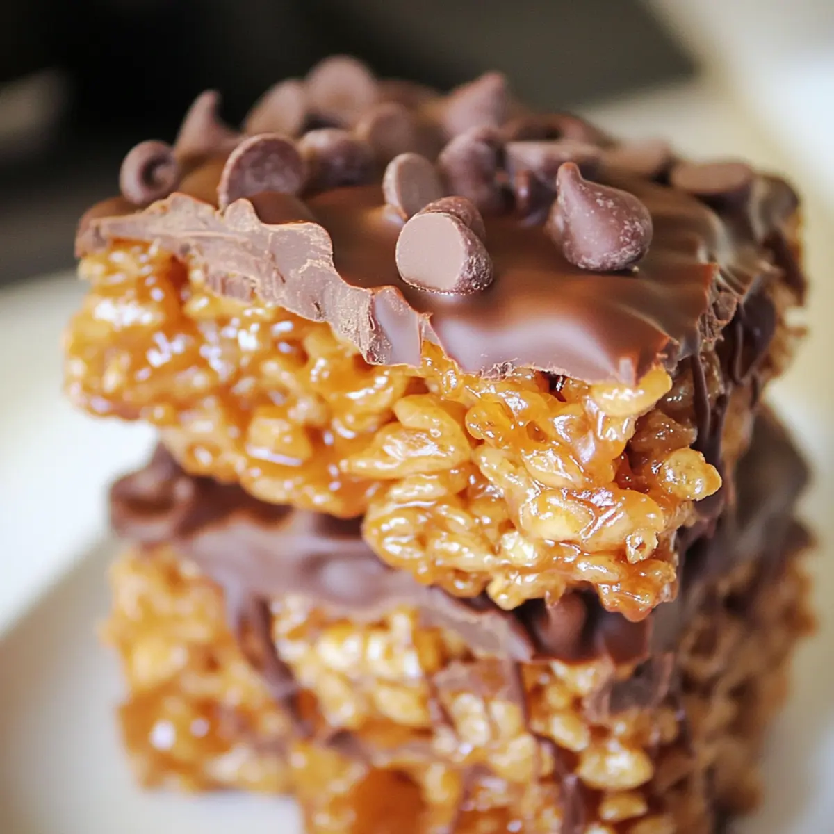 Samoa Caramel Delite Rice Krispie Treats You’ll Crave